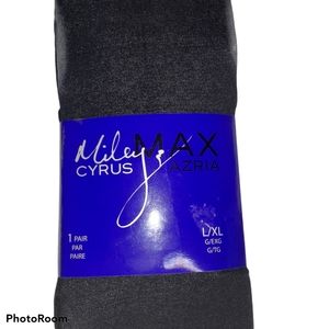 Miley Cyrus Max Azria Footless Tights